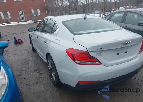 2019 Genesis G70 2.0T Advanced from USA, damaged, VIN KMTG34LA6KU033471